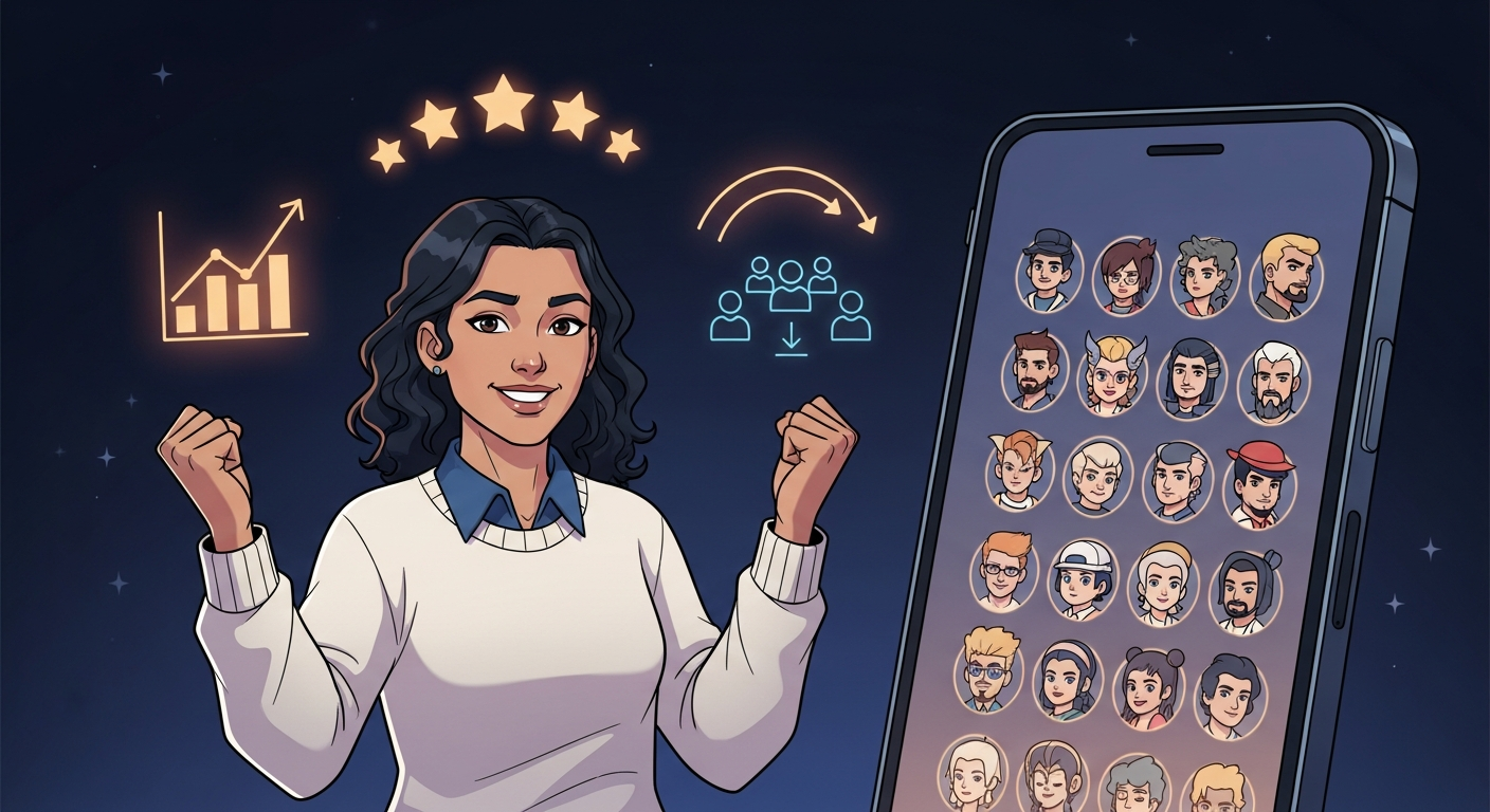 App launched and users arriving